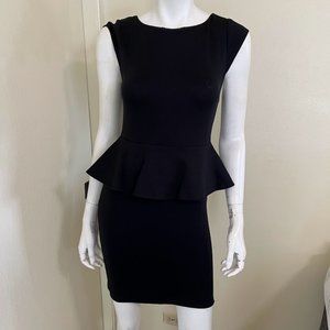 Alice + Olivia Black Mini Dress